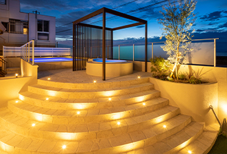 外構・照明・デッキ